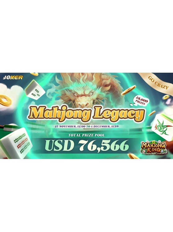 Mahjong Legacy : Joker Go-Crazy Competition